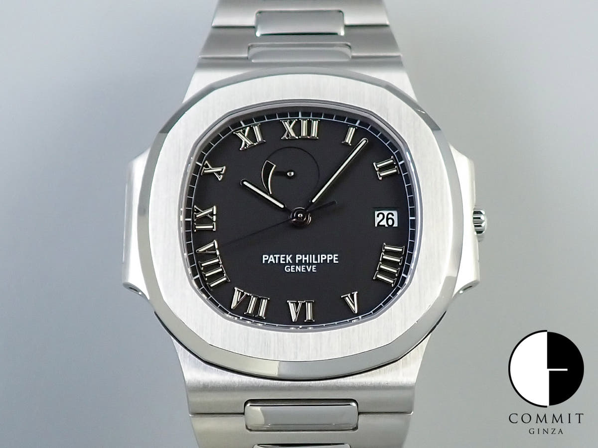 パテックフィリップ ノーチラス パワーリザーブ Ref.3710/1A-001 ステンレススチール ブラック文字盤
