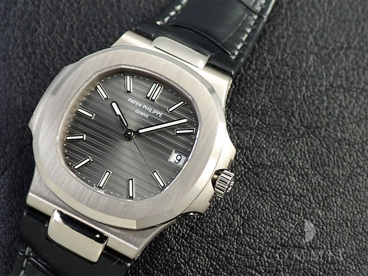 パテックフィリップ ノーチラス Ref.5711G-001 ホワイトゴールド グレー文字盤