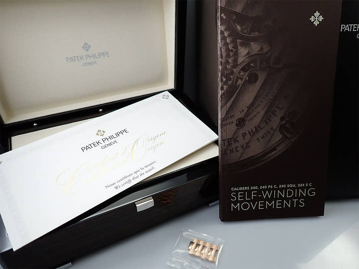 パテックフィリップ ノーチラス Ref.5711/1R-001 ローズゴールド ブラウン・ブラック・グラデーション文字盤