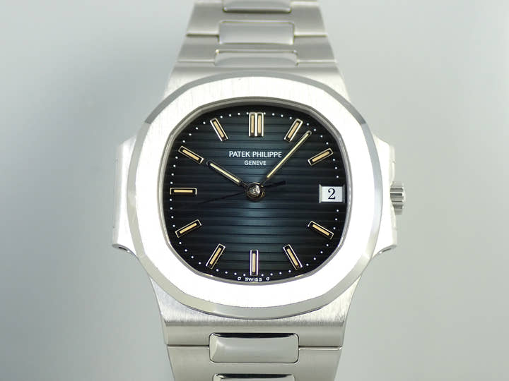 Patek Philippe Nautilus Ref. 3800/001 Stainless Steel Blue Dial