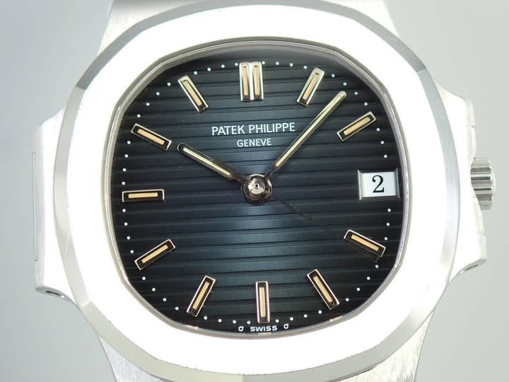 Patek Philippe Nautilus Ref. 3800/001 Stainless Steel Blue Dial