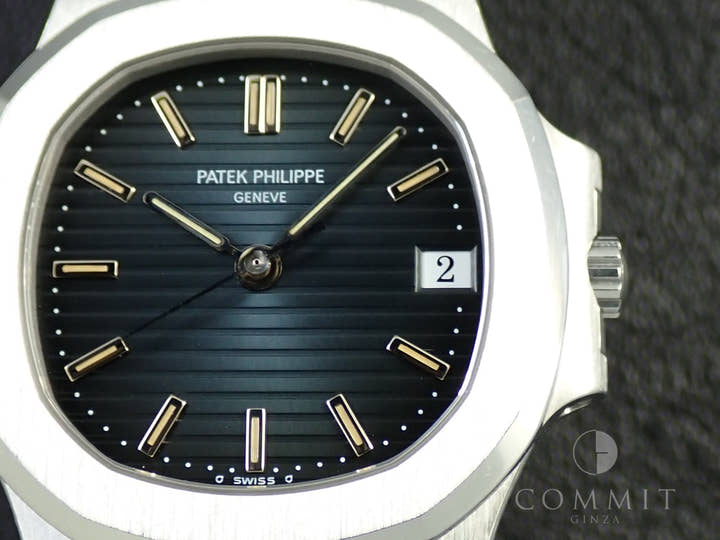 Patek Philippe Nautilus Ref. 3800/001 Stainless Steel Blue Dial