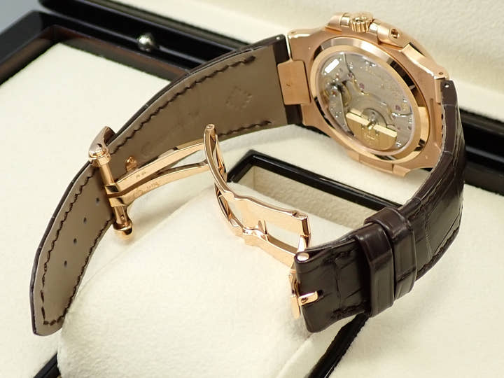 パテックフィリップ ノーチラス Ref.5712R-001 ローズゴールド ブラック ブラウン文字盤