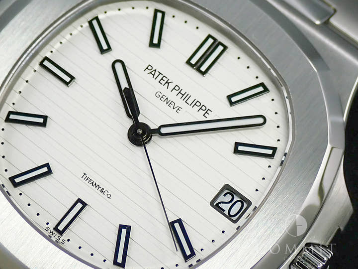 パテックフィリップ ノーチラス TIFFANY&CO. Ref.5711/1A-011 ステンレススチール ホワイト文字盤