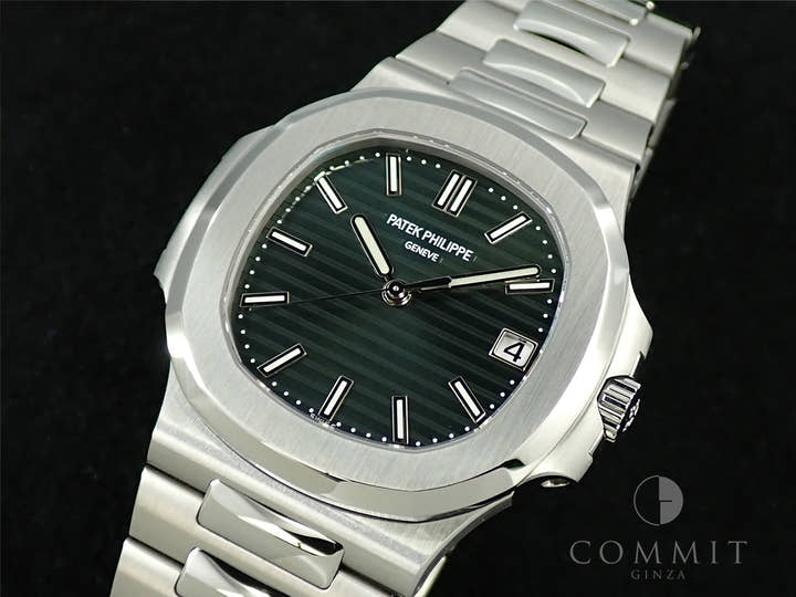 パテックフィリップ ノーチラス Ref.5711/1A-014 ステンレススチール グリーン文字盤