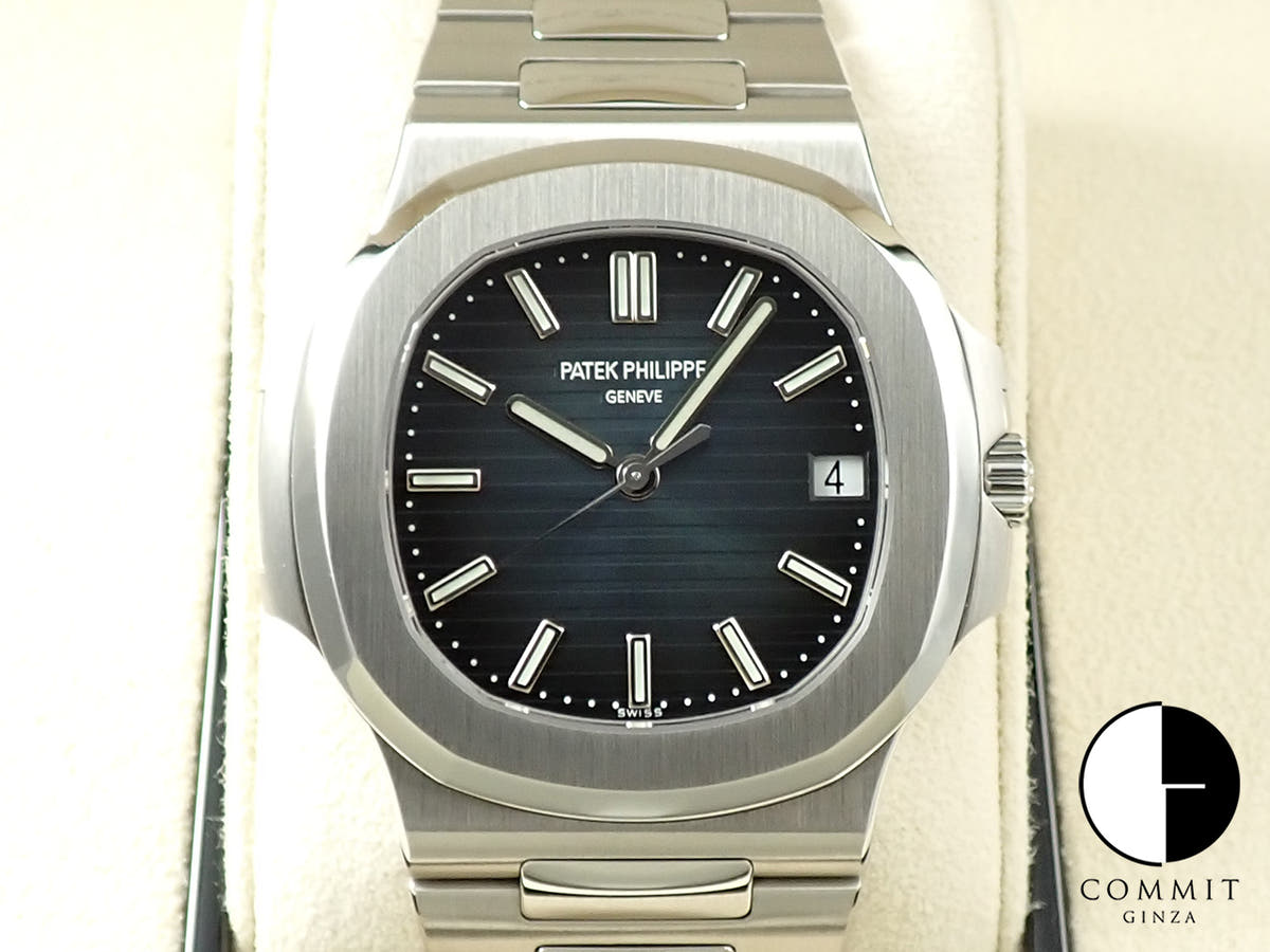 パテックフィリップ ノーチラス Ref.5711/1A-010 ステンレススチール ブルー文字盤