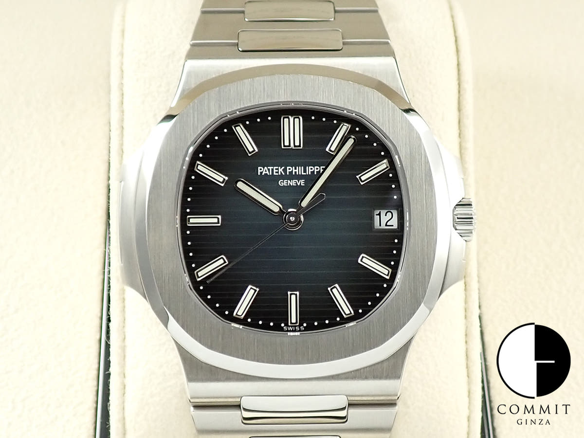 パテックフィリップ ノーチラス Ref.5711/1A-010 ステンレススチール ブルー文字盤