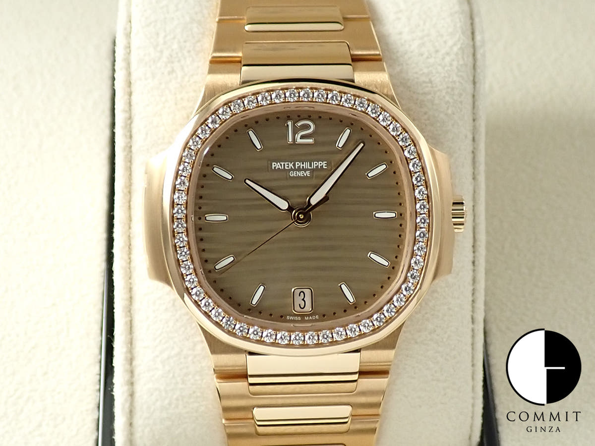 パテックフィリップ ノーチラス Ref.7118/1200R-010 ローズゴールド ゴールドオパーリン文字盤