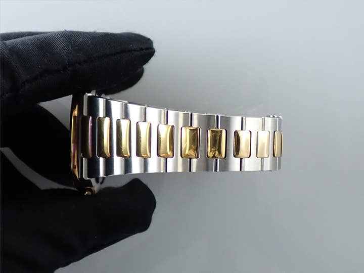 パテックフィリップ ノーチラス Ref.3800/1JA ステンレススチール/イエローゴールド シャンパン文字盤