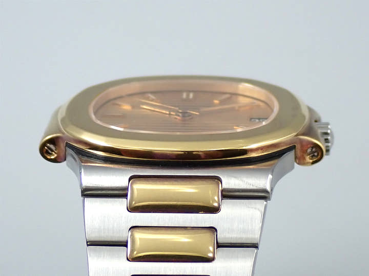 パテックフィリップ ノーチラス Ref.3800/1JA ステンレススチール/イエローゴールド シャンパン文字盤