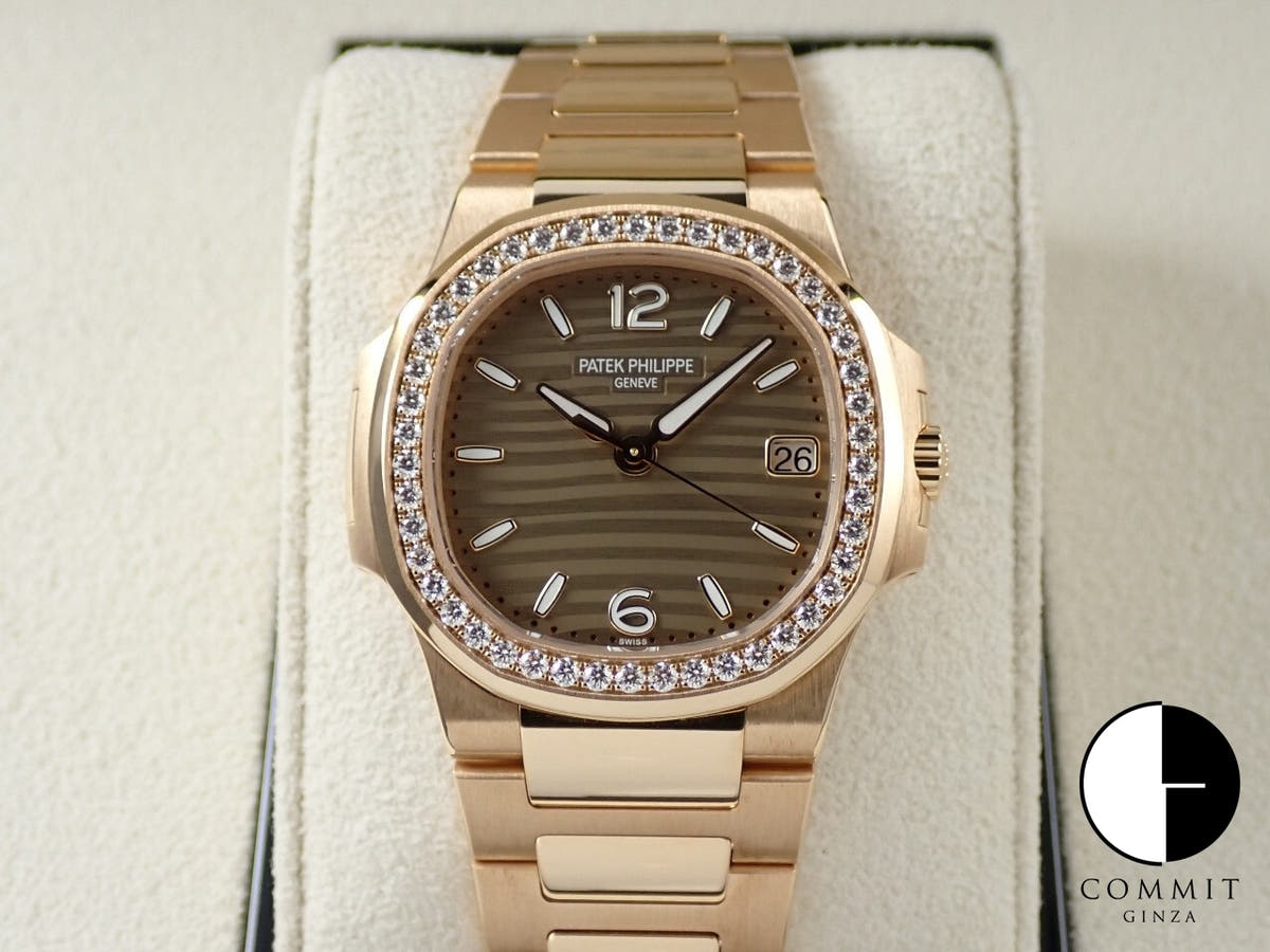 パテックフィリップ ノーチラス Ref.7010/1R-012 ローズゴールド ゴールデン・ブラウン文字盤