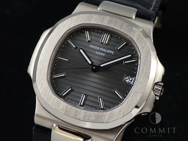 パテックフィリップ ノーチラス Ref.5711G-001 ホワイトゴールド グレー文字盤