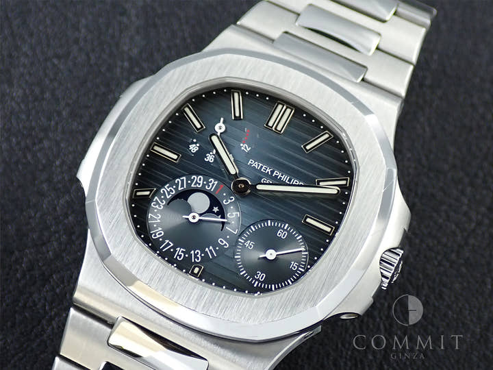 パテックフィリップ ノーチラス プチコンプリケーション Ref.5712/1A-001 ステンレススチール ブルー文字盤