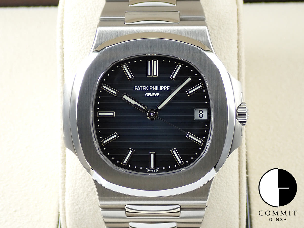 パテックフィリップ ノーチラス Ref.5711/1A-010 ステンレススチール ブルー文字盤