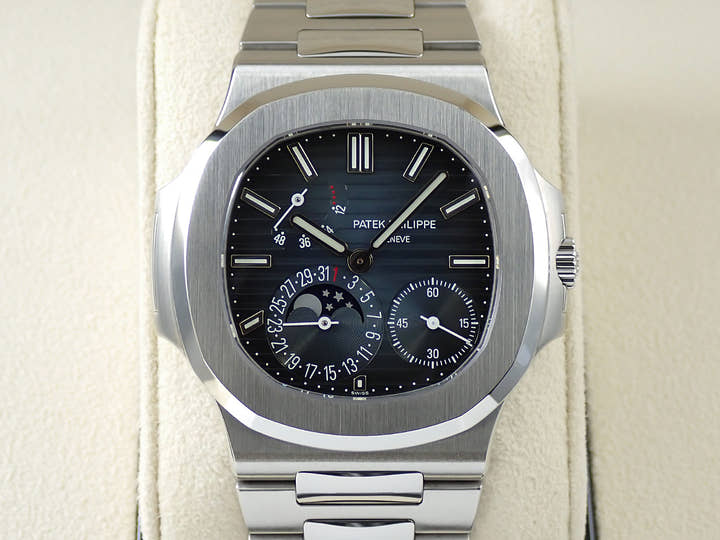 パテックフィリップ ノーチラス プチコンプリケーション Ref.5712/1A-001 ステンレススチール ブルー文字盤