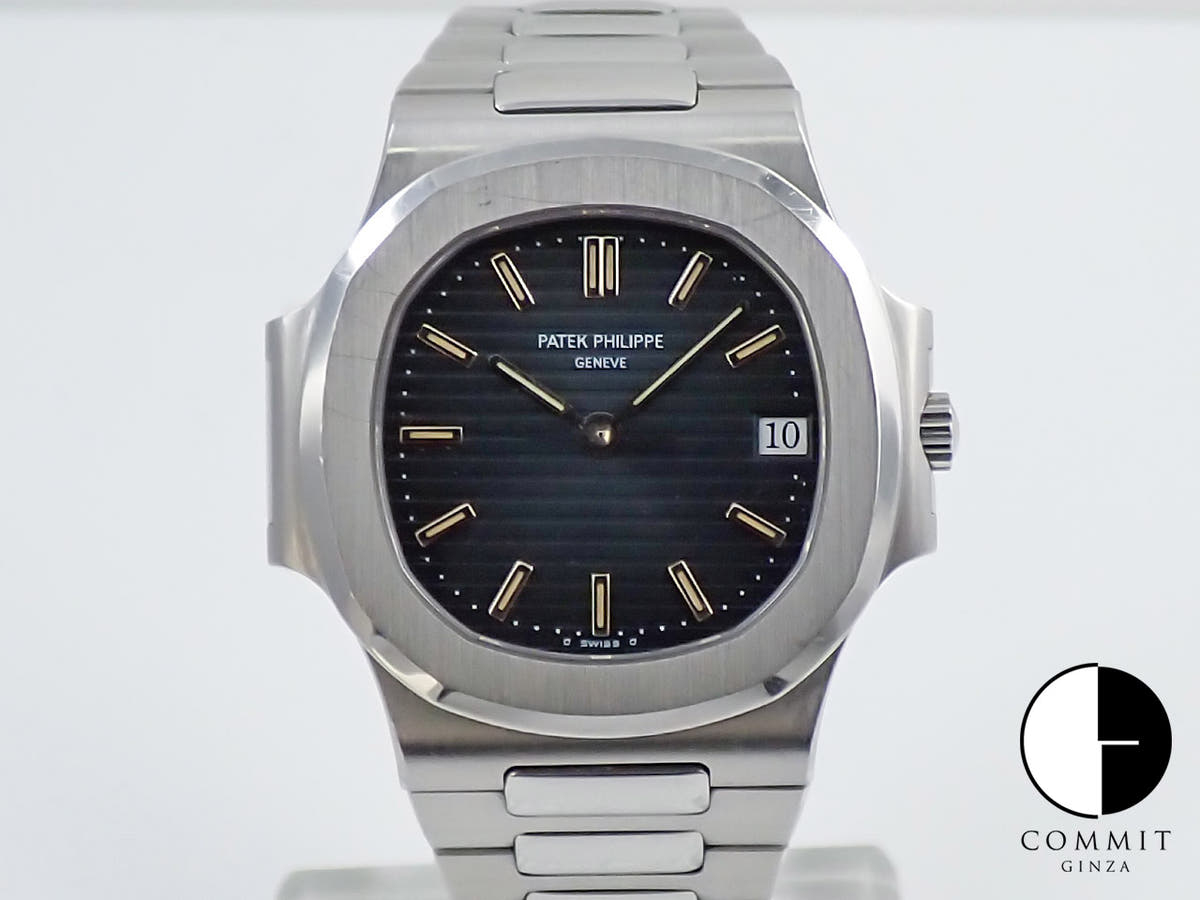 パテックフィリップ ノーチラス Ref.3800/1 ステンレススチール ブルー文字盤