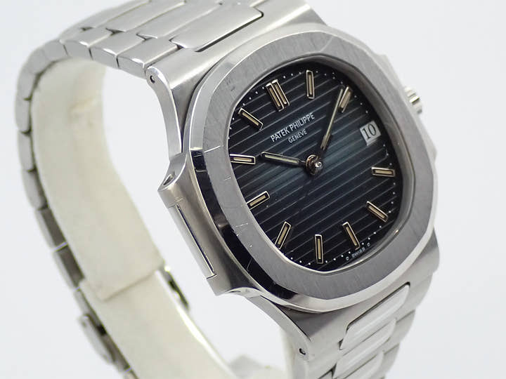 パテックフィリップ ノーチラス Ref.3800/1 ステンレススチール ブルー文字盤