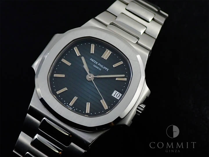 パテックフィリップ ノーチラス Ref.3800/1 ステンレススチール ブルー文字盤