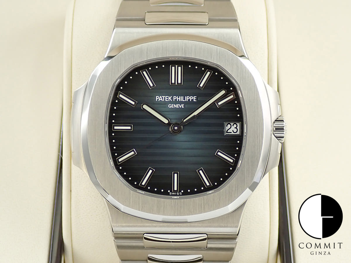 パテックフィリップ ノーチラス Ref.5711/1A-010 ステンレススチール ブルー文字盤