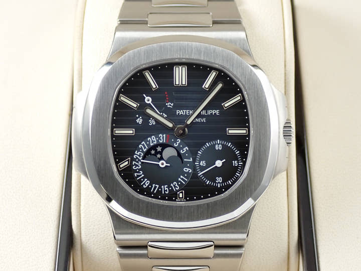 パテックフィリップ ノーチラス プチコンプリケーション Ref.5712/1A-001 ステンレススチール ブルー文字盤
