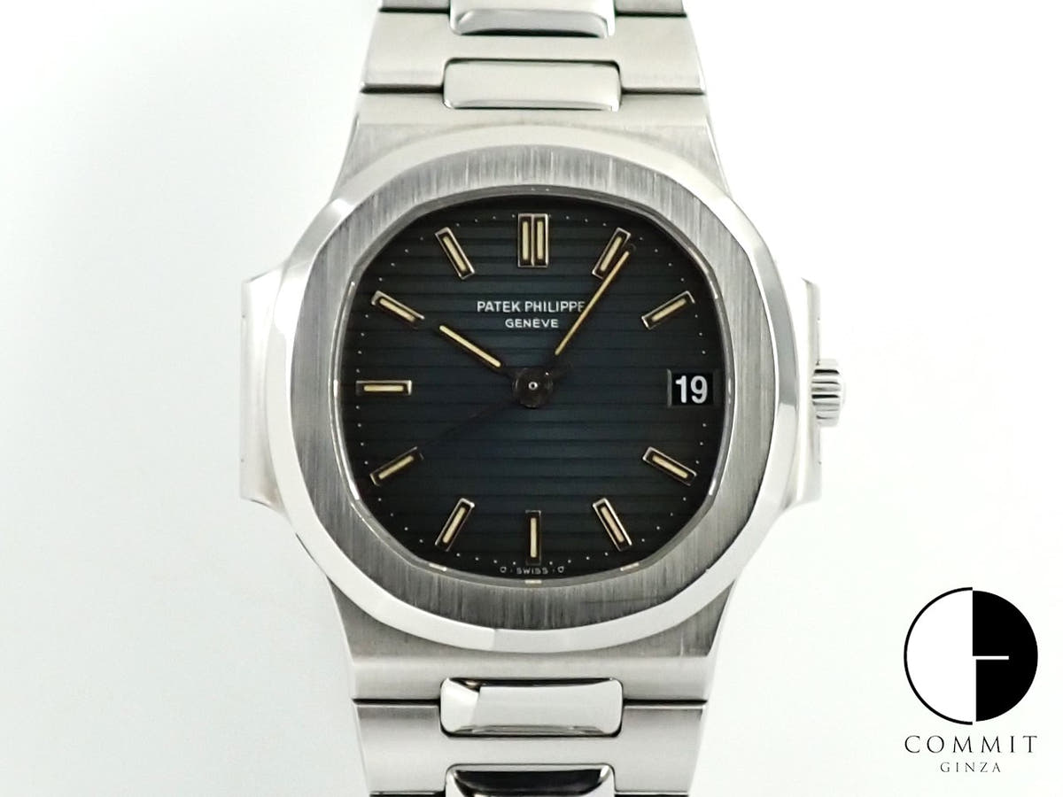 パテックフィリップ ノーチラス Ref.3800/1 ステンレススチール ブルー文字盤