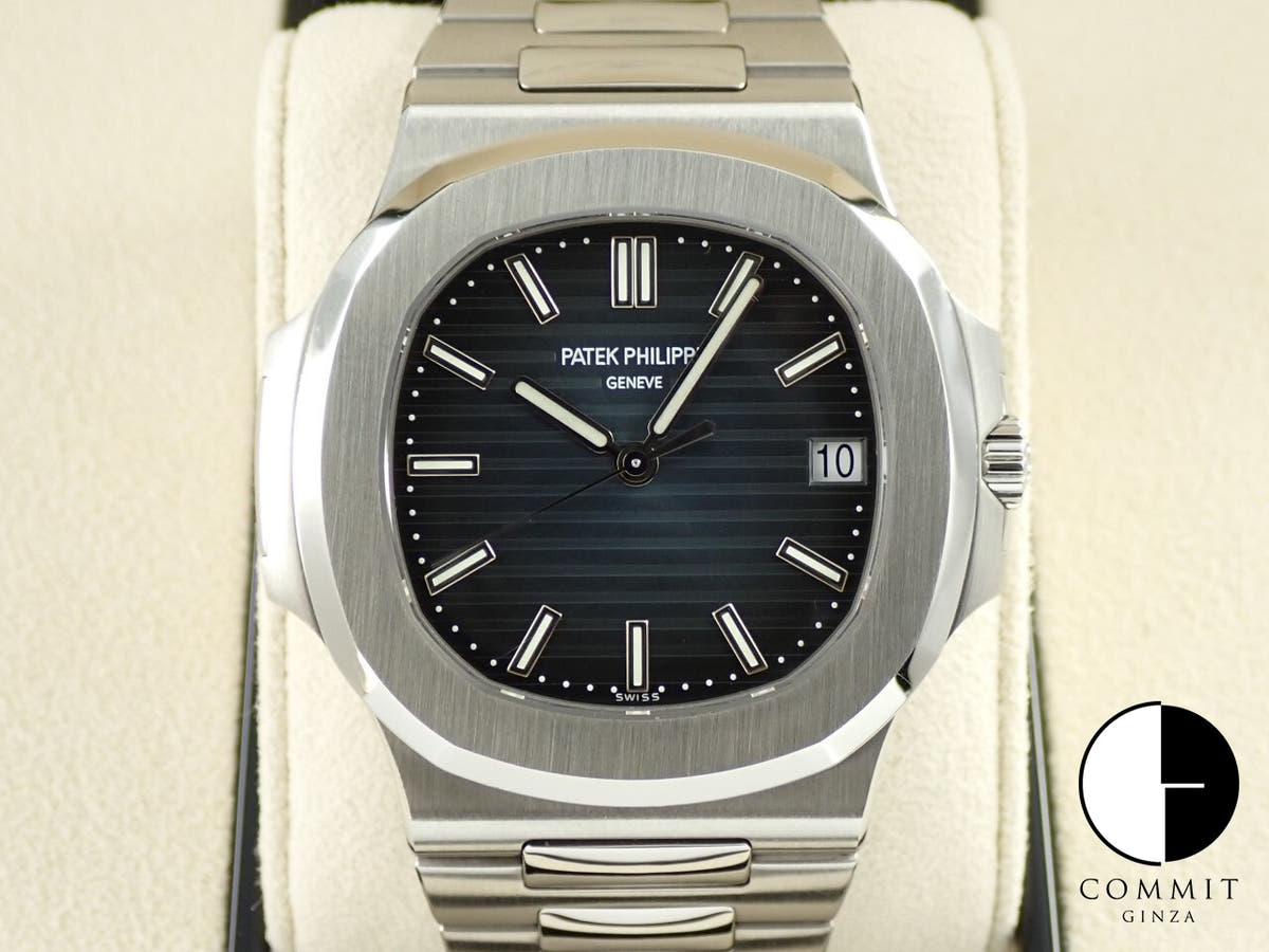 パテックフィリップ ノーチラス Ref.5711/1A-010 ステンレススチール ブルー文字盤