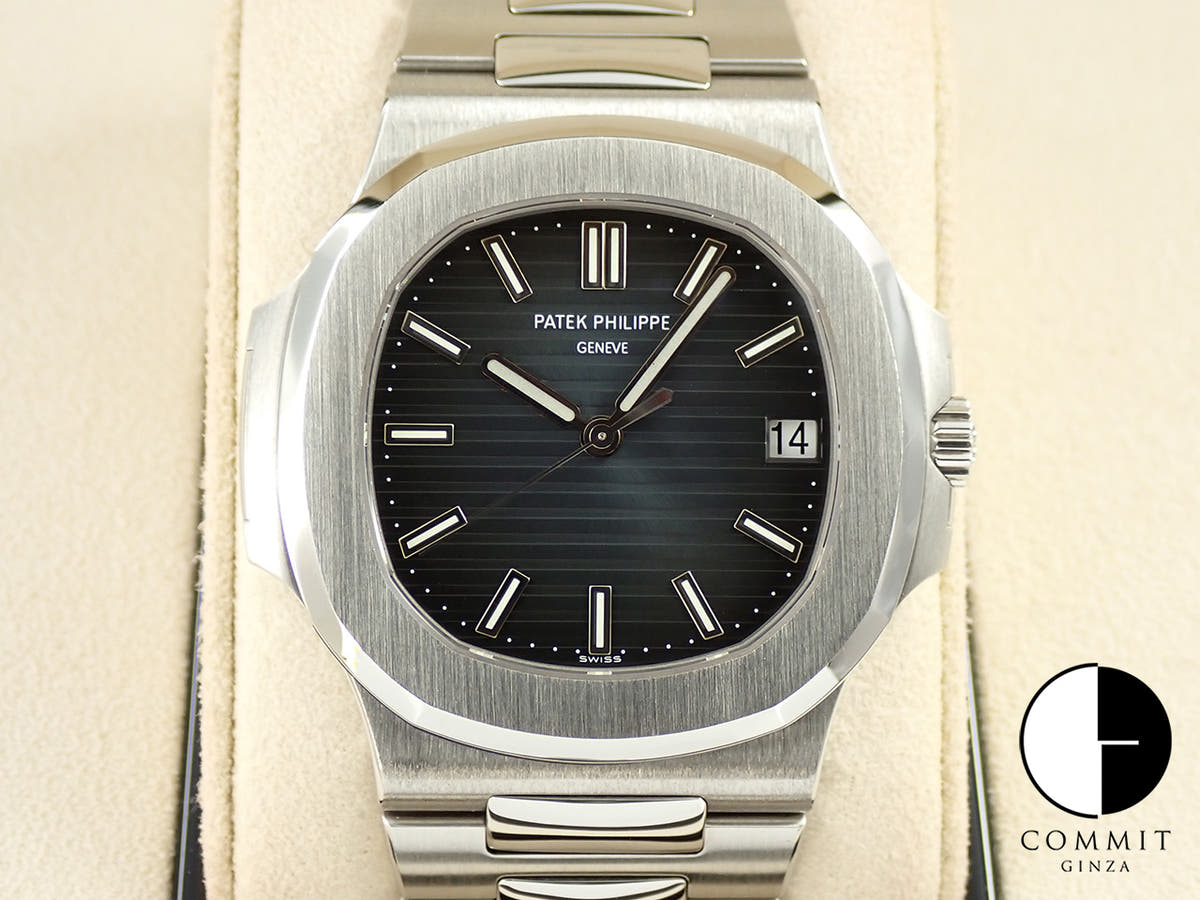 パテックフィリップ ノーチラス Ref.5711/1A-010 ステンレススチール ブルー文字盤