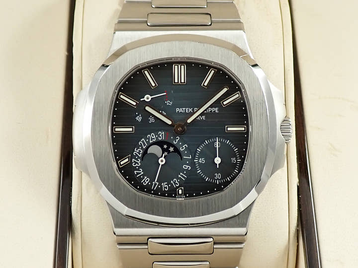 パテックフィリップ ノーチラス プチコンプリケーション Ref.5712/1A-001 ステンレススチール ブルー文字盤