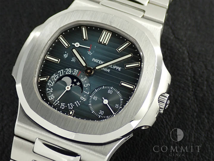 パテックフィリップ ノーチラス プチコンプリケーション Ref.5712/1A-001 ステンレススチール ブルー文字盤