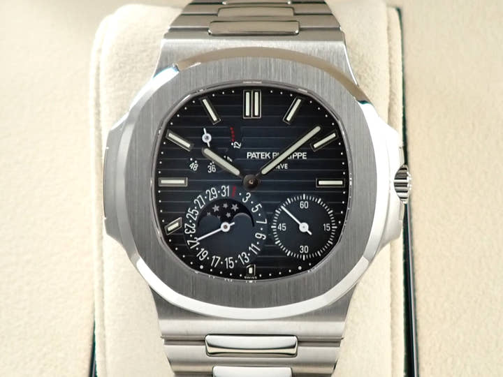 パテックフィリップ ノーチラス プチコンプリケーション Ref.5712/1A-001 ステンレススチール ブルー文字盤