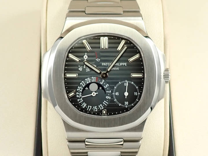 パテックフィリップ ノーチラス プチコンプリケーション Ref.5712/1A-001 ステンレススチール ブルー文字盤