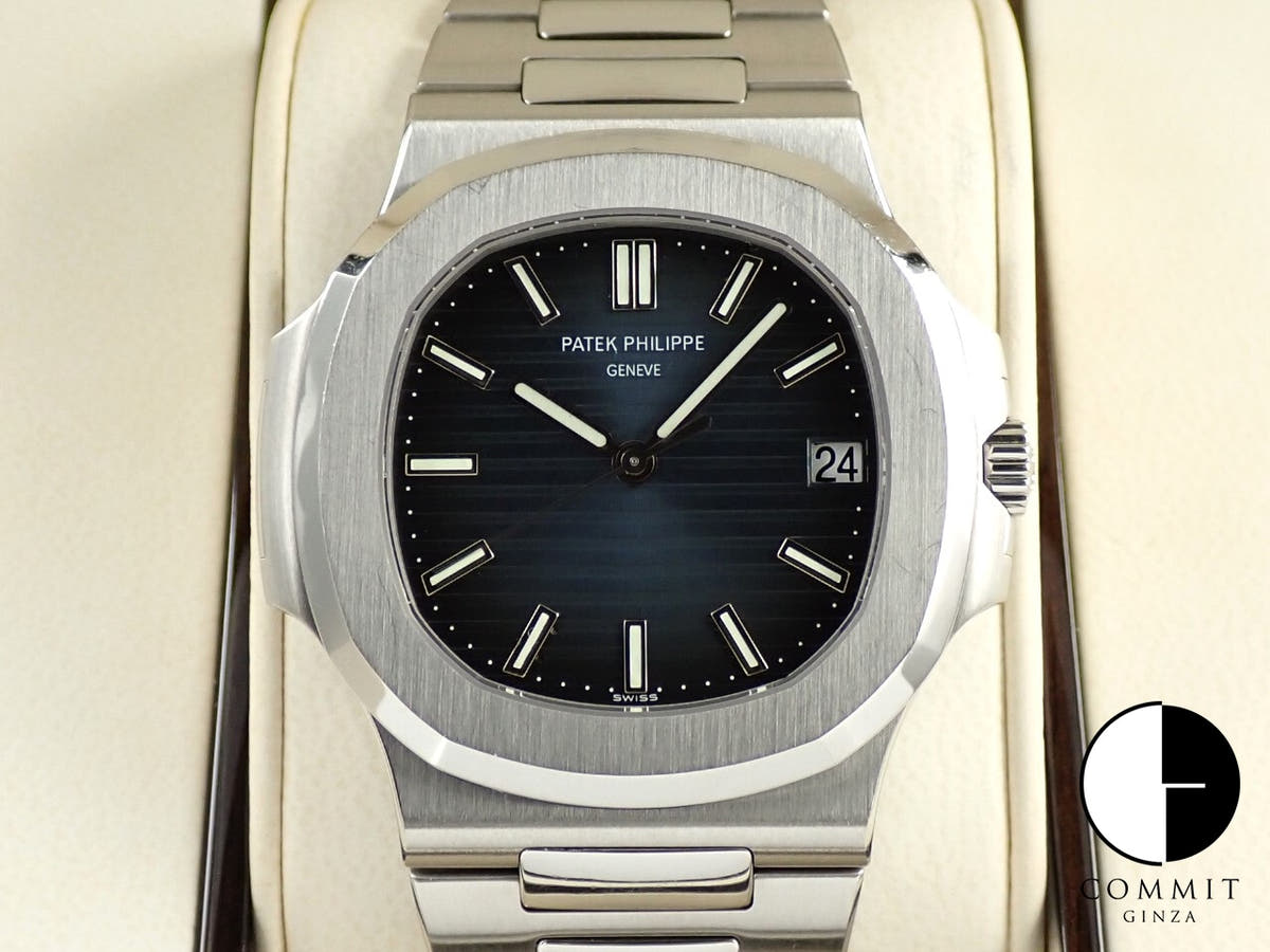 パテックフィリップ ノーチラス Ref.5711/1A-010 ステンレススチール ブルー文字盤