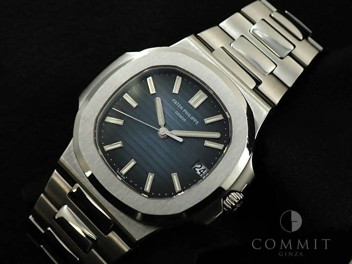 パテックフィリップ ノーチラス Ref.5711/1A-010 ステンレススチール ブルー文字盤