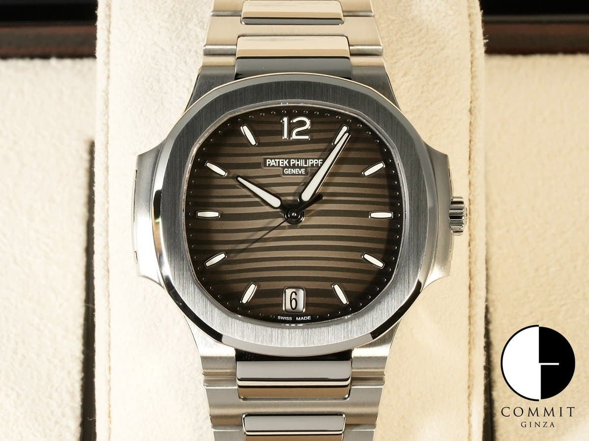 パテックフィリップ ノーチラス Ref.7118/1A-011 ステンレススチール スモークグレー文字盤