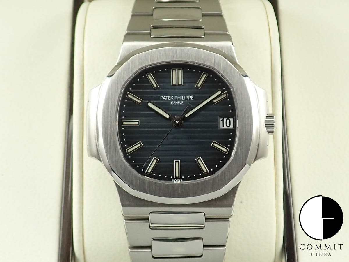パテックフィリップ ノーチラス Ref.5800/1A-001 ステンレススチール ブルー文字盤