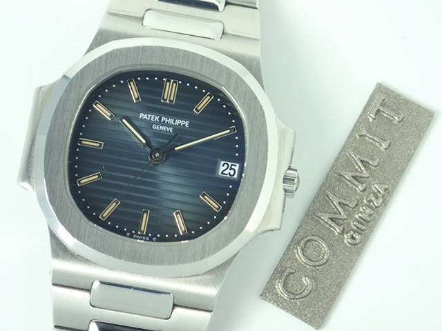 パテックフィリップ ノーチラス Ref.3800/1A ダークブルー文字盤 中古 nautilus-57