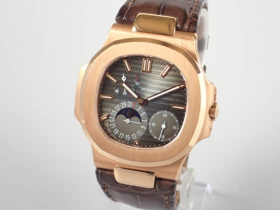 Patek Philippe Nautilus Ref.5712R Black-brown dial Used nautilus-5