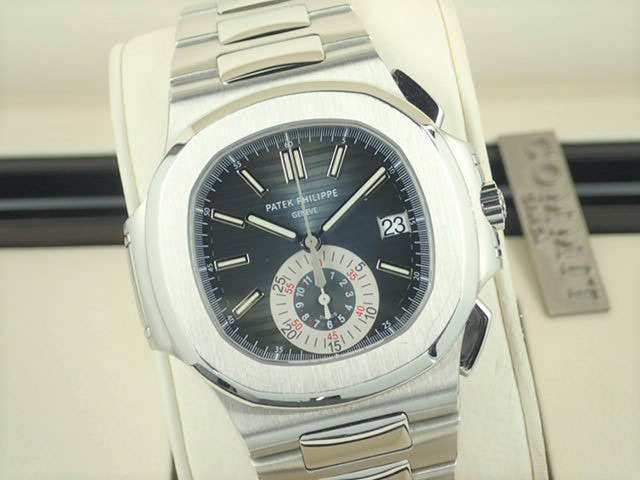 パテックフィリップ ノーチラス Ref.5980/1A-001 ブラックブルー文字盤 中古 nautilus-65
