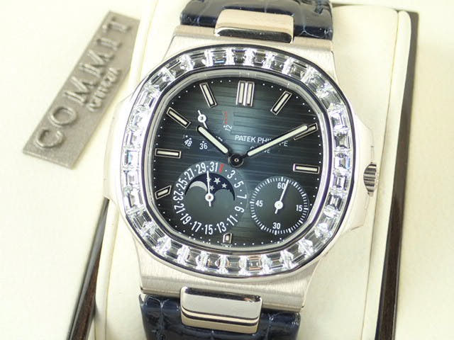 パテックフィリップ ノーチラス Ref.5722G-001 ブラックブルー文字盤 美品 nautilus-69