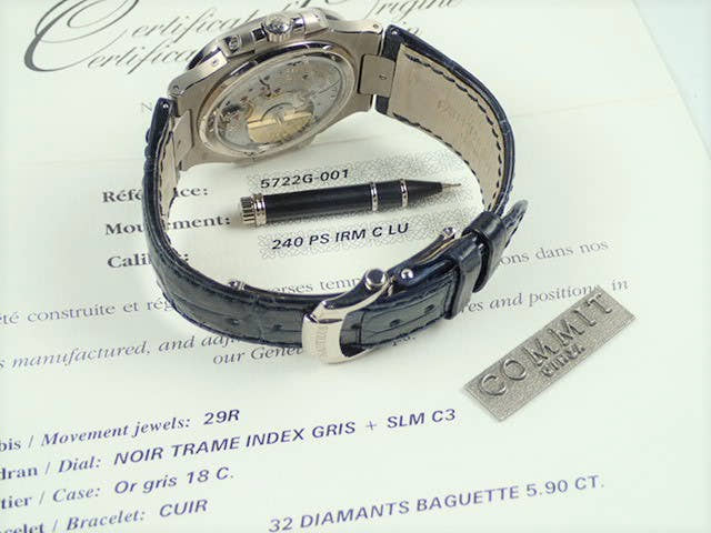 パテックフィリップ ノーチラス Ref.5722G-001 ブラックブルー文字盤 美品 nautilus-69