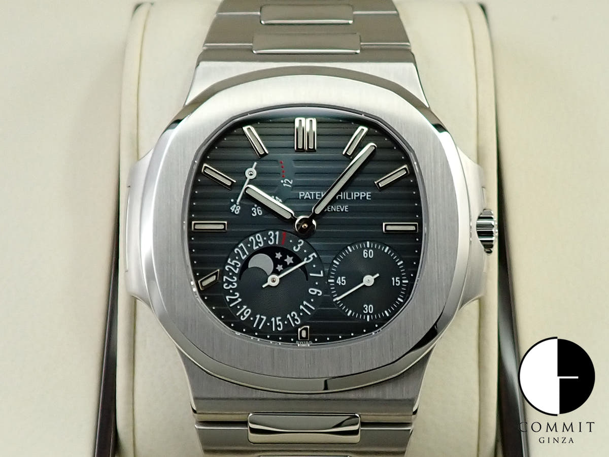 パテックフィリップ ノーチラス プチコンプリケーション Ref.5712/1A-001 ステンレススチール ブルー文字盤