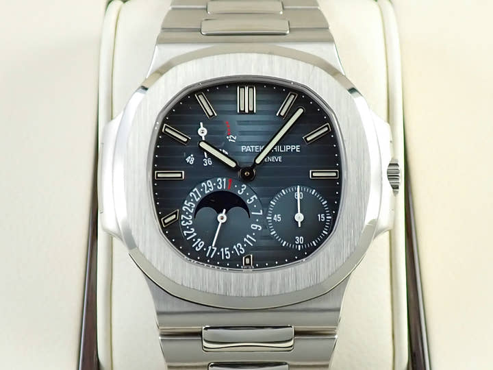 パテックフィリップ ノーチラス プチコンプリケーション Ref.5712/1A-001 ステンレススチール ブルー文字盤