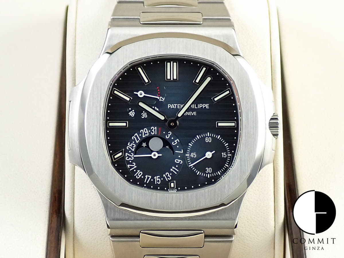 パテックフィリップ ノーチラス プチコンプリケーション Ref.5712/1A-001 ステンレススチール ブルー文字盤