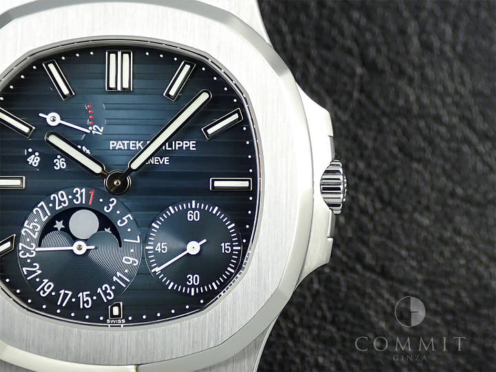 パテックフィリップ ノーチラス プチコンプリケーション Ref.5712/1A-001 ステンレススチール ブルー文字盤