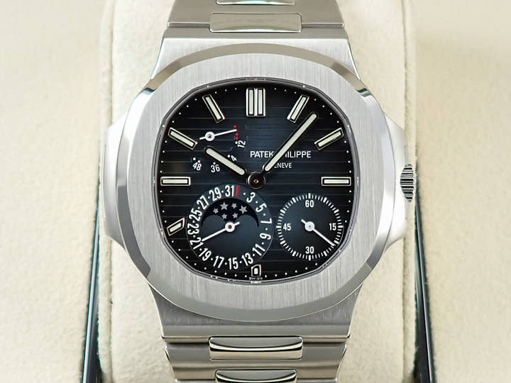 パテックフィリップ ノーチラス プチコンプリケーション Ref.5712/1A-001 ステンレススチール ブルー文字盤