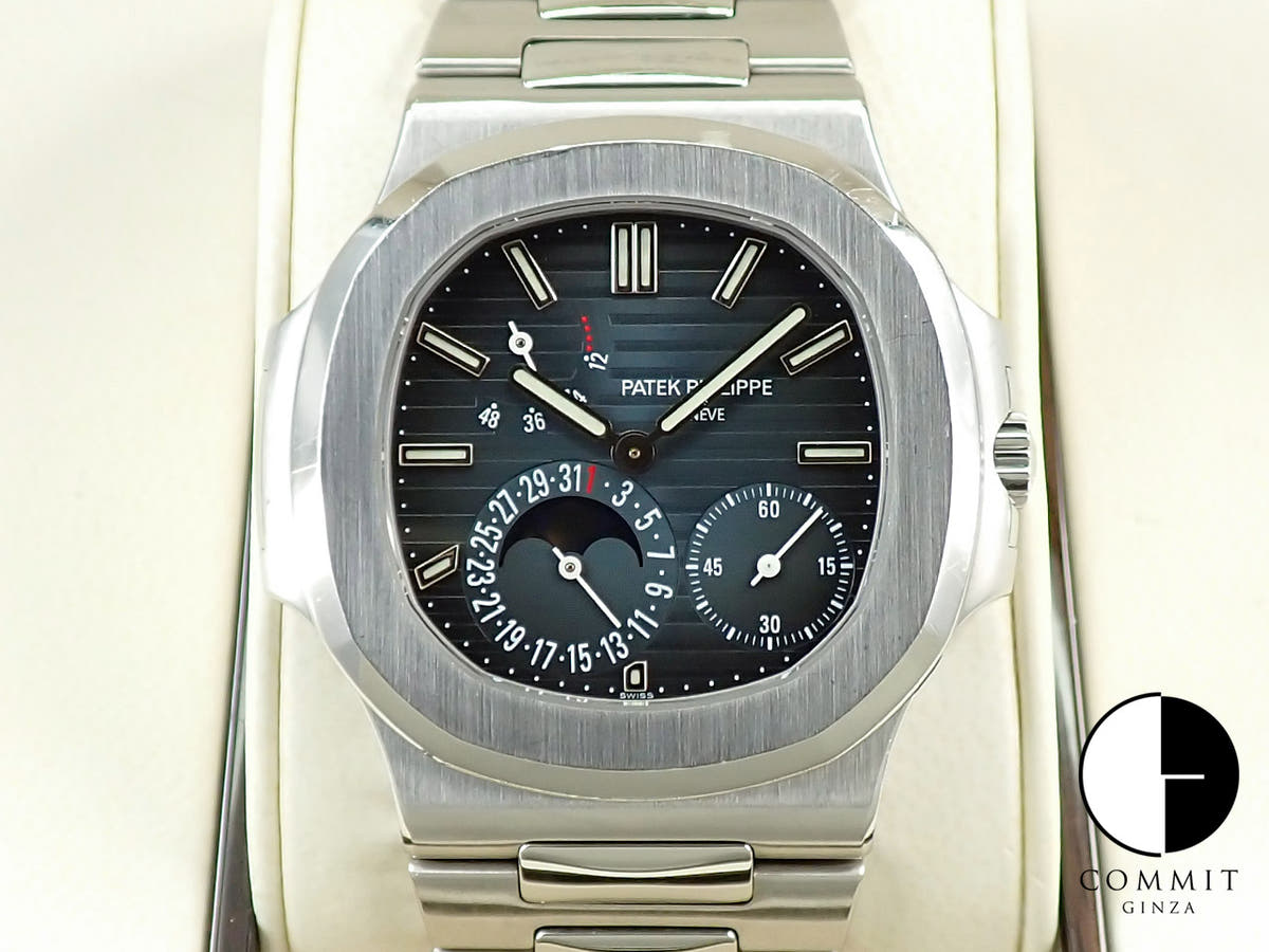 パテックフィリップ ノーチラス プチコンプリケーション Ref.5712/1A-001 ステンレススチール ブルー文字盤