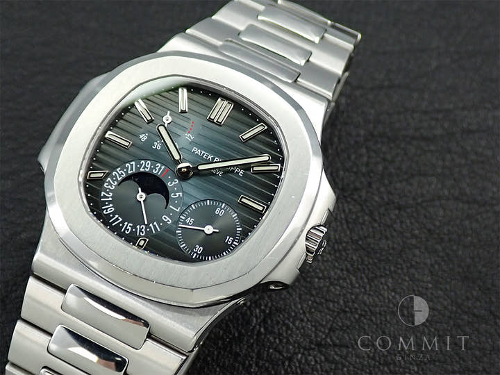 パテックフィリップ ノーチラス プチコンプリケーション Ref.5712/1A-001 ステンレススチール ブルー文字盤
