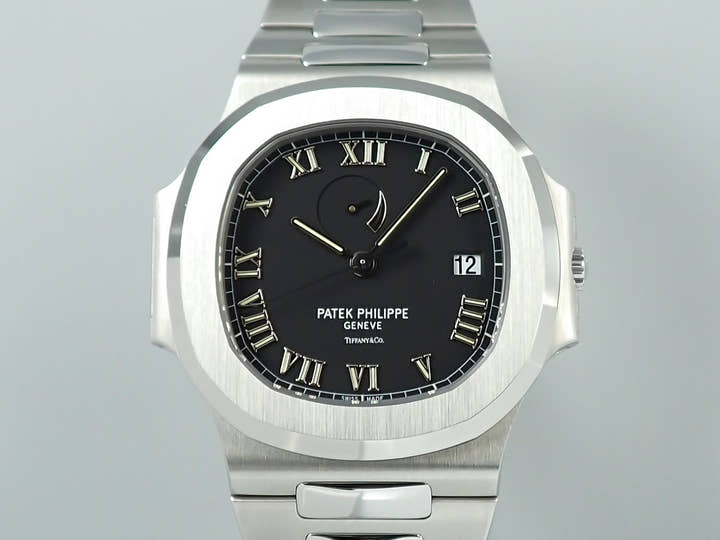 パテックフィリップ ノーチラス パワーリザーブ TIFFANY&CO. Ref.3710/1A-001 ステンレススチール ブラック文字盤