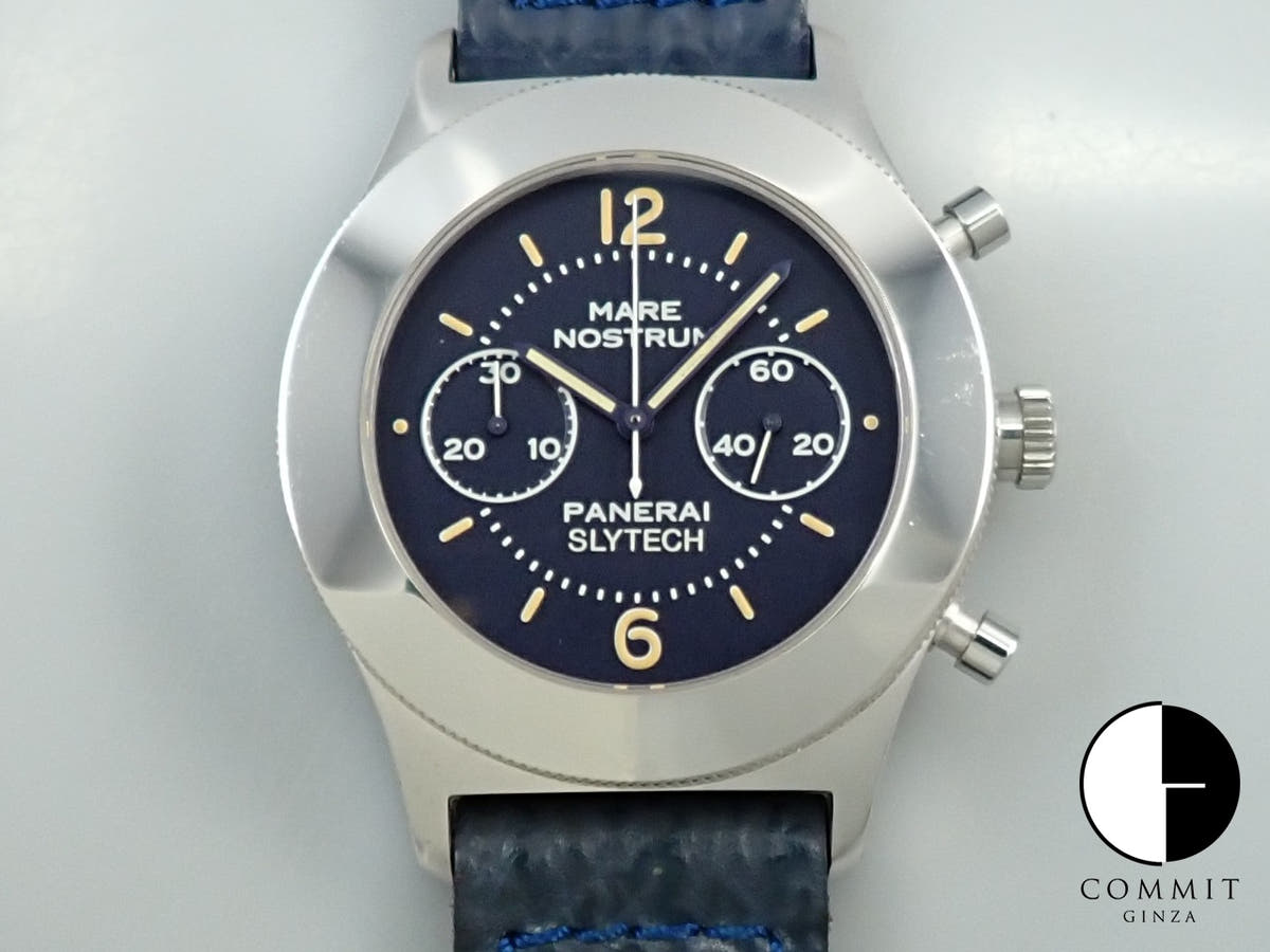 パネライ スライテック マーレ ノストゥルム Ref.5218-304 ネイビー文字盤 中古 77F812Z2