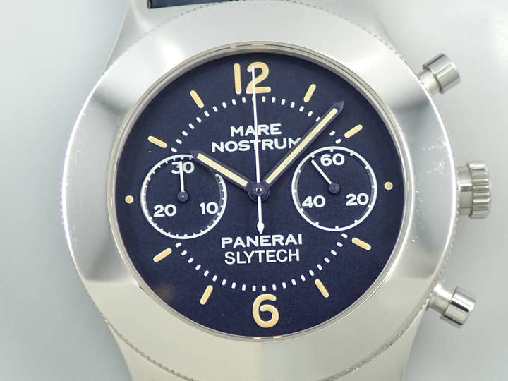 パネライ スライテック マーレ ノストゥルム Ref.5218-304 ネイビー文字盤 中古 77F812Z2